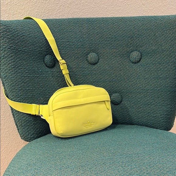 Kate Spade Bright Lemon Crossbody Bag with adjustable strap. - Picture 1 of 5
